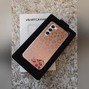 S23 Bronze Chrome Leopard Case